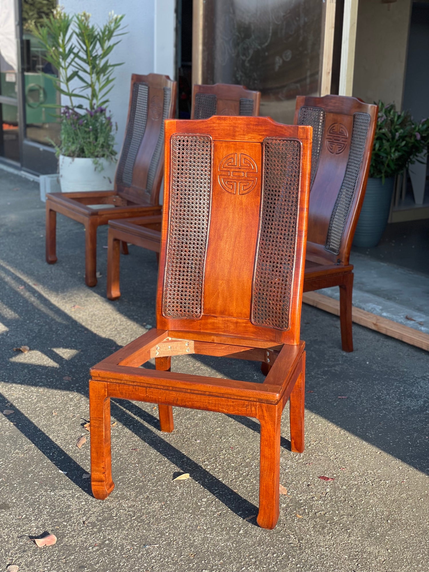 Custom Seating - Hardwood + Upholstered
